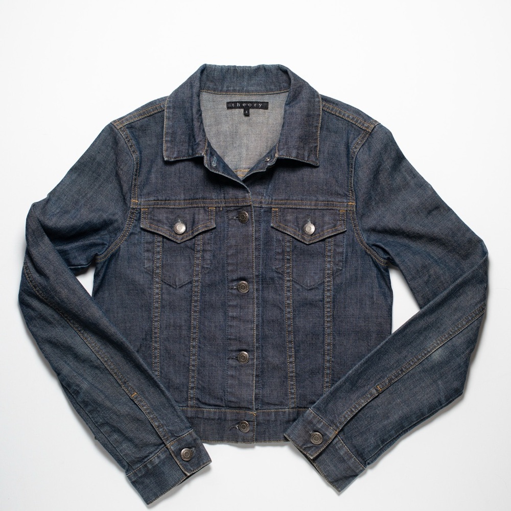 Theory Blue Jean Jacket